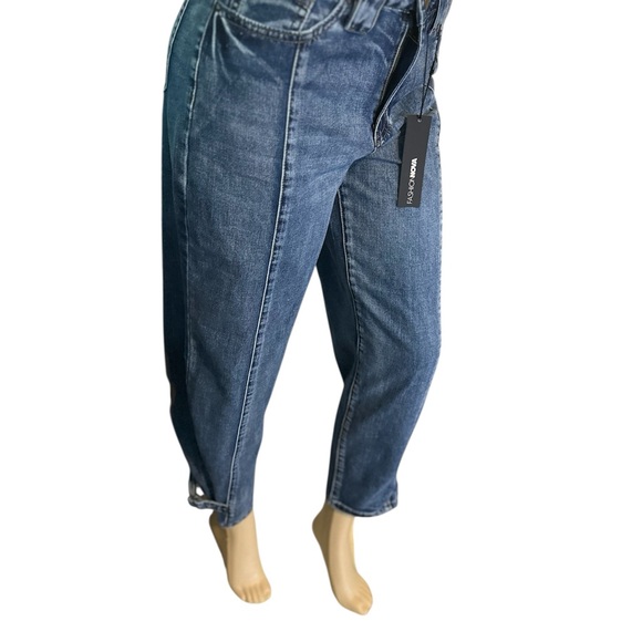 Fashion Nova Medium Wash Denim Jeans - Picture 4 of 8